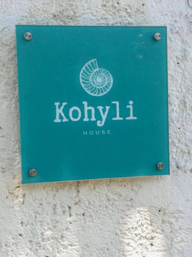 Kohyli Beachfront House Agia Pelagia Chlomou Buitenkant foto