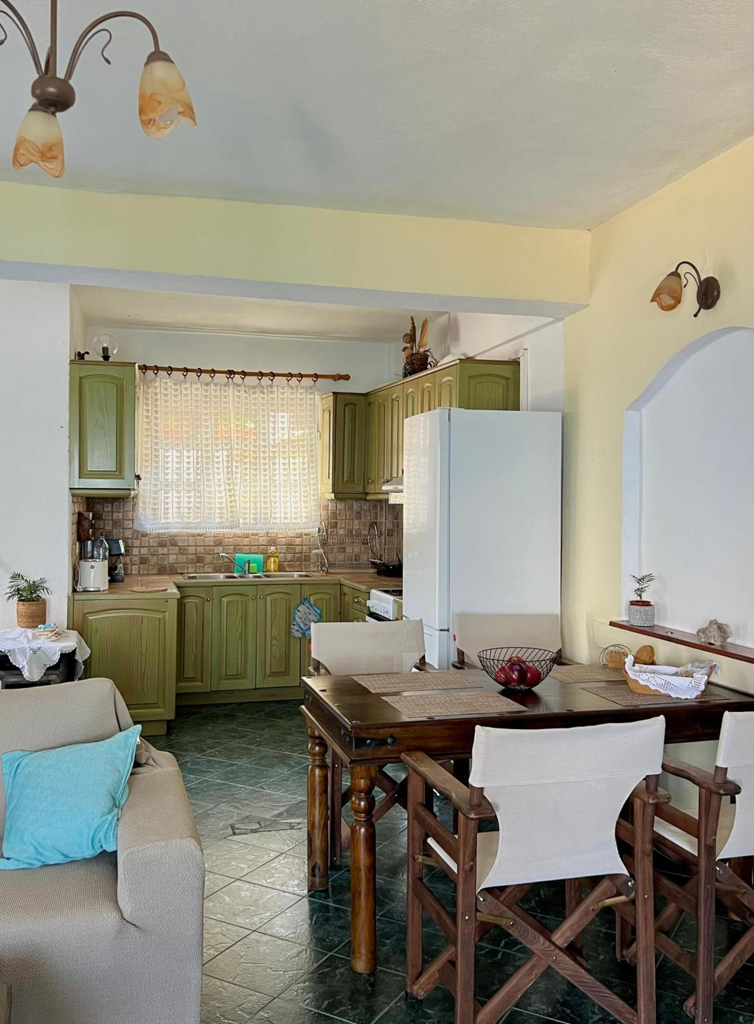 Kohyli Beachfront House Agia Pelagia Chlomou Buitenkant foto